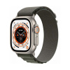 Apple Watch Ultra GPS + Cellular, 49mm Titanium Case with Green Alpine Loop M (Титан/Зелёный)