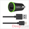 Автомобильное зарядное устройство Belkin Boost Up + кабель Lightning