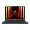 Ноутбук MSI Stealth A16 AI+ A3XWHG 16", Ryzen AI 9 HX 370, 32GB DDR5, 2TB SSD, RTX 5070 Ti, DOS