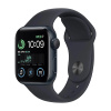 Apple Watch SE GPS, 40mm Midnight Aluminum Case with Midnight Sport Band L («Тёмная ночь»)