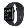 Apple Watch SE GPS, 40mm Midnight Aluminum Case with Sport Band («Тёмная ночь»)