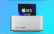 Mac Studio с чипом M5 Ultra может выйти в 2026 году и получить 768 ГБ
