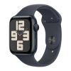 Apple Watch SE 2024 44mm Midnight Aluminium Case with Midnight Sport Band S/M («Тёмная ночь»/«Тёмная