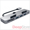 USB-концентратор Satechi Aluminum USB-C Clamp Hub Pro для iMac 2017 и iMac Pro, серый космос