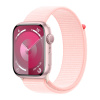 Apple Watch Series 9 GPS, 41mm Pink Aluminium Case with Light Pink Sport Loop (Розовый)