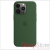 Силиконовый чехол MagSafe для iPhone 13 Pro, цвет «зелёный клевер»