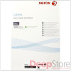 Наклейки Xerox для лазерной печати и копирования А4:65, 100 листов (38,1x21,2мм), закругленные края
