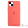 Силиконовый чехол MagSafe для iPhone 13, цвет «розовый помело»