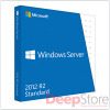 Право на использование (электронно) Microsoft Windows Server 2012 Standard R2 RUS OLP Acdmc 2Proc