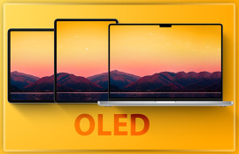 Apple переведет iPad и MacBook на OLED-дисплеи