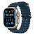 Apple Watch Ultra 2, 49mm Titanium Case with Blue Ocean Band (Титан/Синий)
