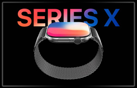 Apple Watch Series X показали на концептуальных рендерах