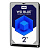 Жёсткий диск Western Digital Blue (2 Тб, SATA-III, 2.5", 5400 об/мин)