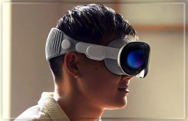 Cъёмный ремешок для удобного ношения Vision Pro придется покупать отдельно