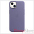 Кожаный чехол MagSafe для iPhone 13, цвет «сиреневая глициния»