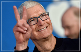 Тим Кук продал крупнейший за два года пакет акций Apple