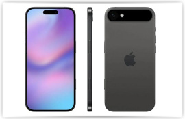 Фотосравнение макетов iPhone 17 Air и 17 Pro Max