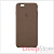 Кожаный чехол для iPhone 6 Plus/6s Plus, коричневый