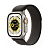 Apple Watch Ultra GPS + Cellular, 49mm Titanium Case with Black/Grey Trail Loop M/L (Титан/Чёрный/Се