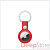 Кожаный брелок для AirTag с кольцом для ключей, цвет (PRODUCT)RED