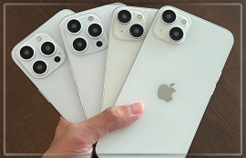 На новых фото показали макеты всех моделей iPhone 15