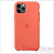 Силиконовый чехол для iPhone 11 Pro, цвет «спелый клементин» (оранжевый)
