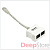 Разветвитель Hyperline SPL-YT4-E2-U2 4Pr.T568A/T568B - 2Pr.10BASE + 2Pr.USOC