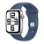 Apple Watch SE 2024 44mm Silver Aluminum Case with Denim Sport Band M/L (Серебристый/Синий)