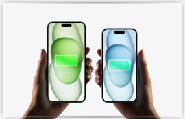 Apple вдвое увеличила ресурс батарей iPhone 15