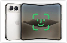 Apple тестирует Face ID для второго поколения складного iPhone
