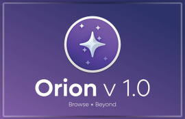 Для Mac вышел новый браузер Orion, с упором на приватность и скорость
