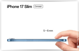 Apple может представить iPhone 17 Air в 2025 году